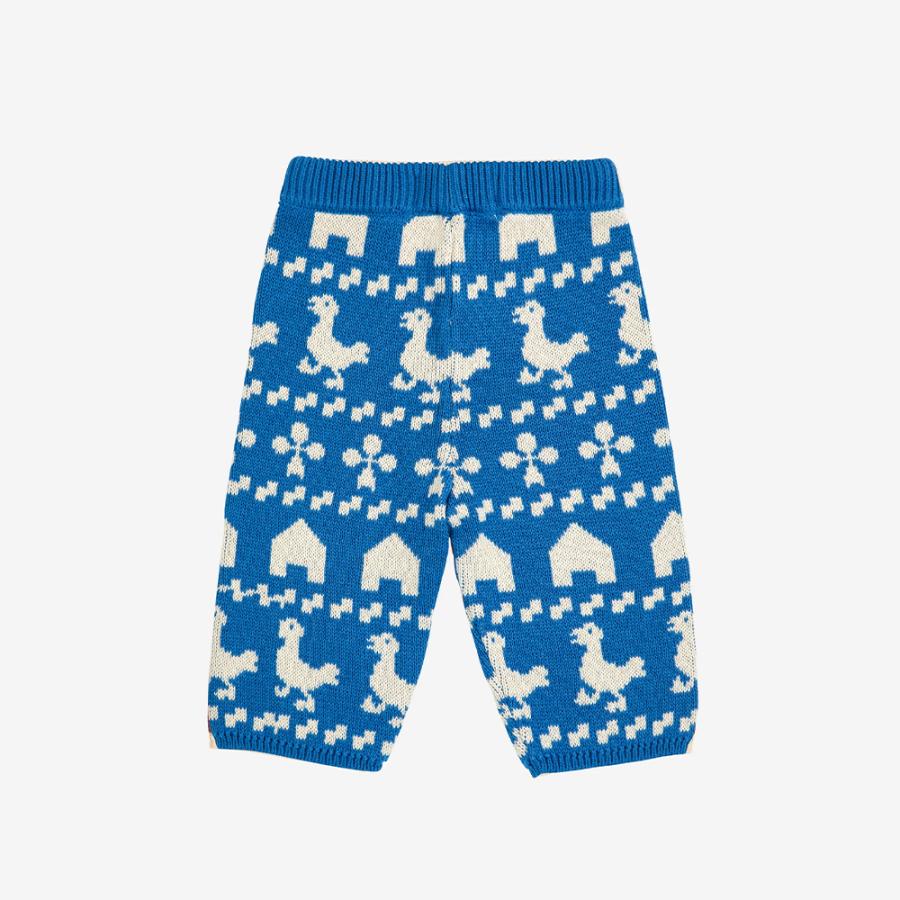 ニットパンツ ボボ・ショーズ ベビー 総柄 Farm all over knitted pants【国内正規品】 Bobo Choses_2