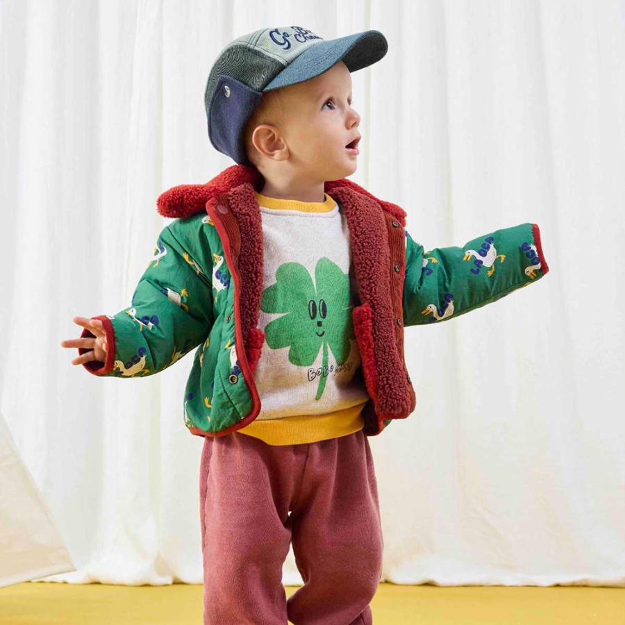 bobochoses リバーシブル ボアアウター 6-7y BOBO CHOSES（ボボショーズ） ジャケット キッズ ベビー リバーシブル