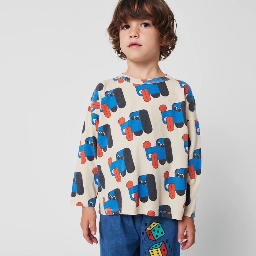 ネイビー 花柄　ロンパース　BOBO CHOSES BOBO CHOSES（ボボショーズ） ロンパース ノースリーブ ベビー 総柄