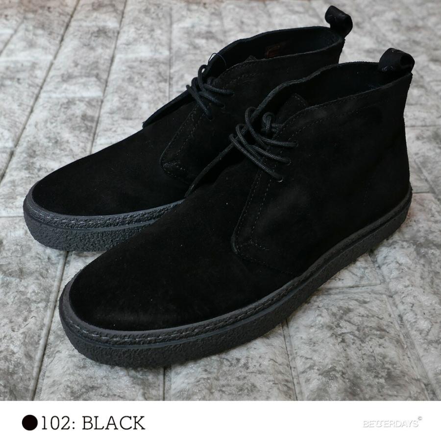 FRED PERRY（フレッドペリー） チャッカブーツ メンズ ハイカット FRED