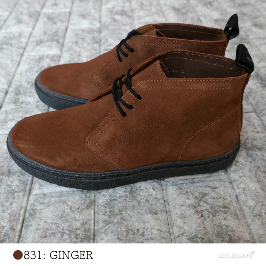 FRED PERRY（フレッドペリー） チャッカブーツ メンズ ハイカット FRED