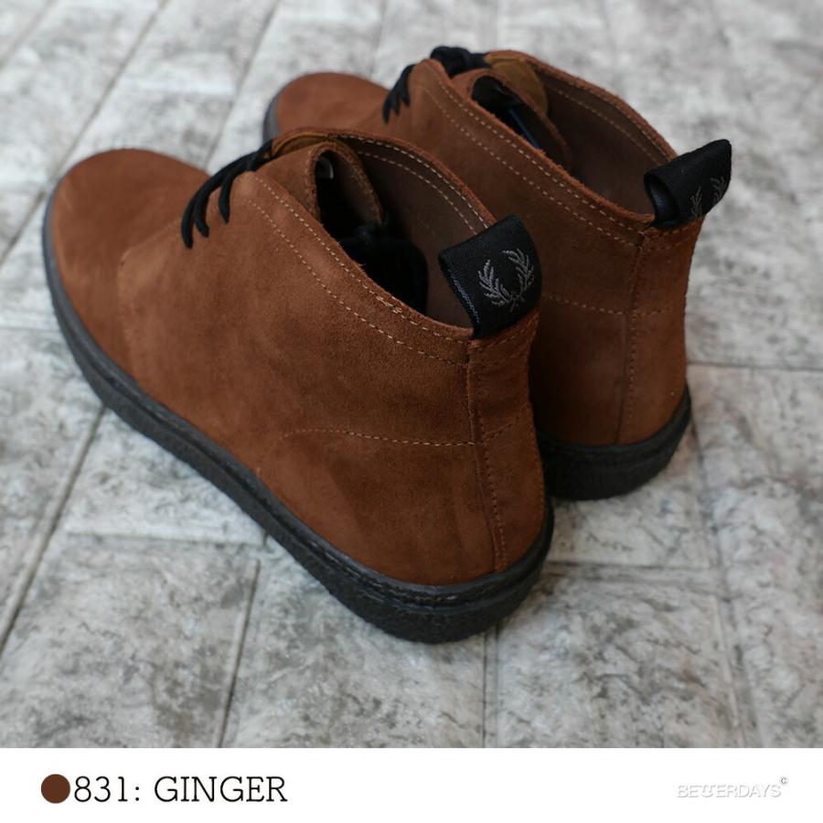 FRED PERRY（フレッドペリー） チャッカブーツ メンズ ハイカット FRED