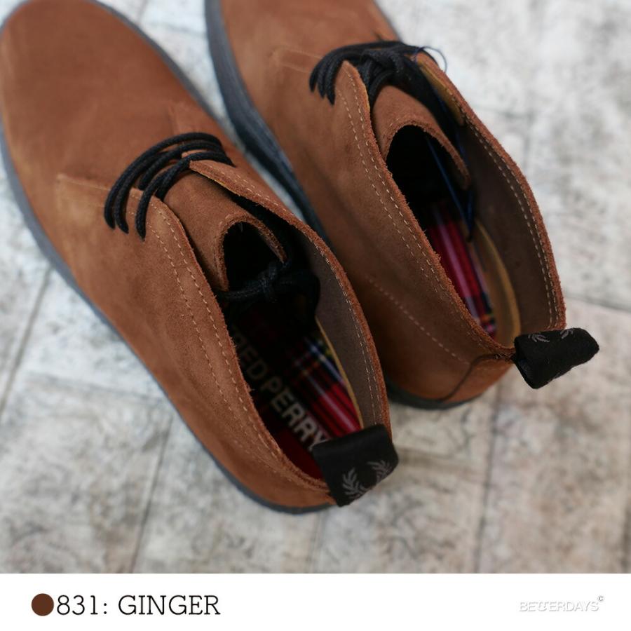 FRED PERRY（フレッドペリー） チャッカブーツ メンズ ハイカット FRED