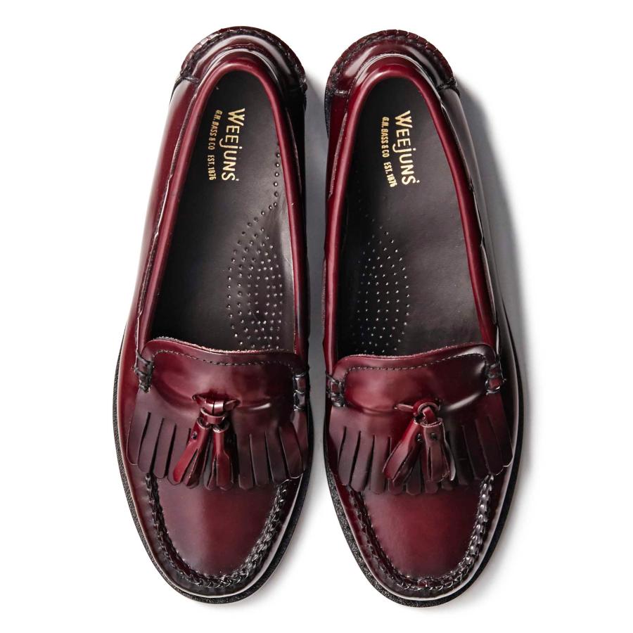 G.H.BASS（ジーエイチバス） キルトタッセルローファー レディース