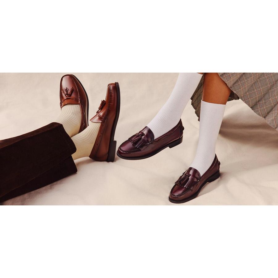 G.H.BASS（ジーエイチバス） キルトタッセルローファー レディース