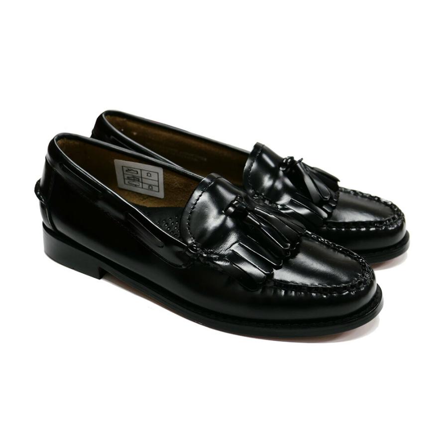 G.H.BASS キルトタッセルローファー レディース WINE LEATHER SOLE 