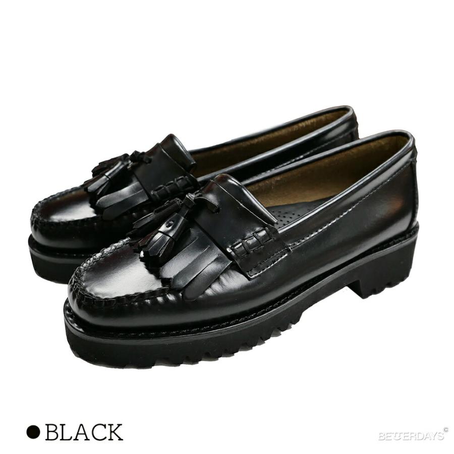 G.H.BASS（ジーエイチバス） ローファー レディース 厚底キルト