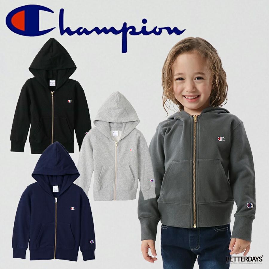 Champion パーカー キッズ チャンピオン ジップフーデッド Champion パーカー キッズ チャンピオン ジップフーデッド