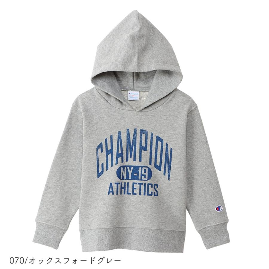 ⭐️早い者勝ち⭐️Champion 【L】 ロゴプリント パーカー グレー Champion（チャンピオン） パーカー ロゴ プルオーバー スウェット