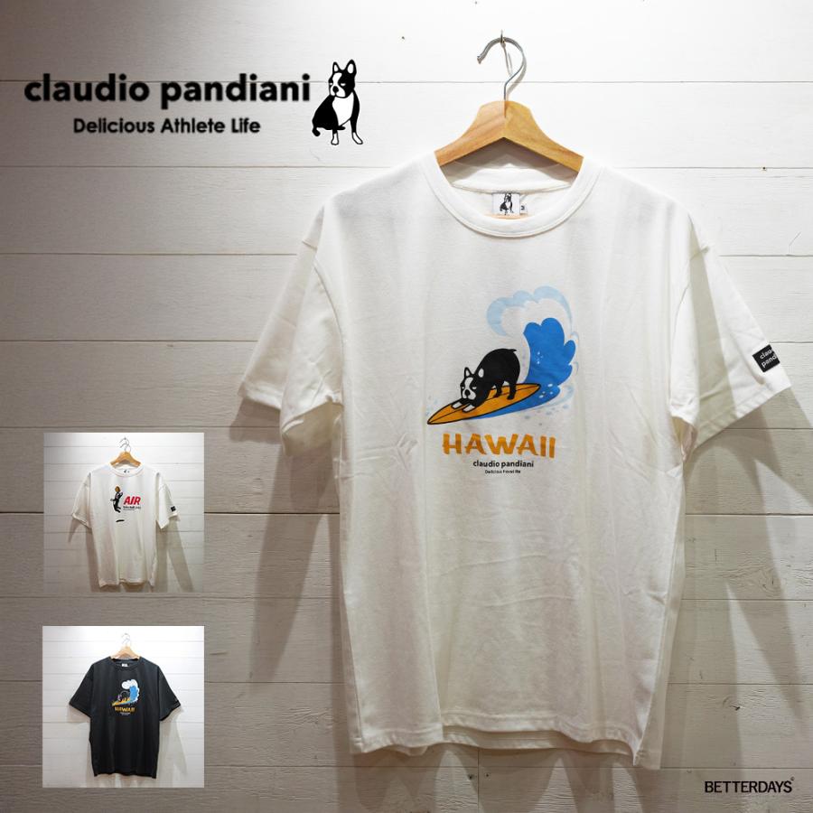 Tシャツ ユニセックス 半袖 クルーネックTシャツ クラウディオ