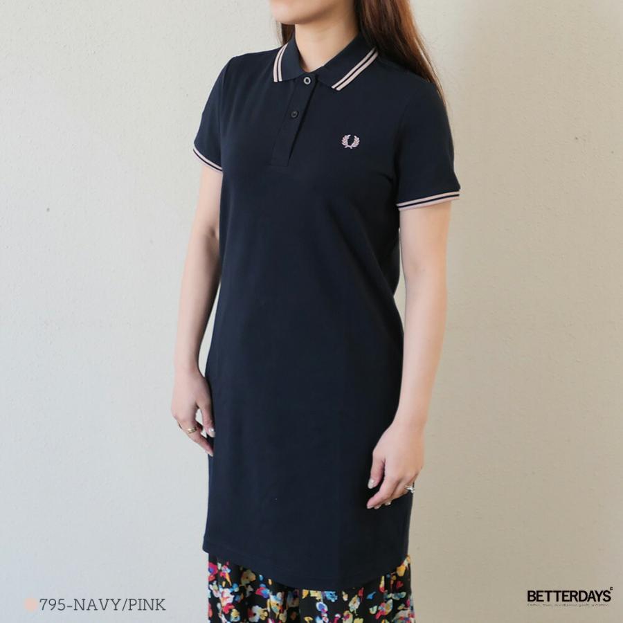 FRED PERRY（フレッドペリー） ポロシャツ レディース ワンピース TWIN