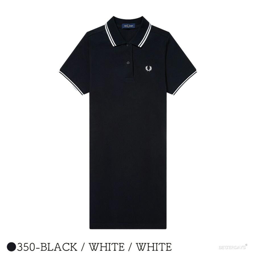 ポロシャツ レディース ワンピース フレッドペリー TWIN TIPPED FRED PERRY DRESS 半袖  【国内正規品】 FRED PERRY｜betterdays777｜09