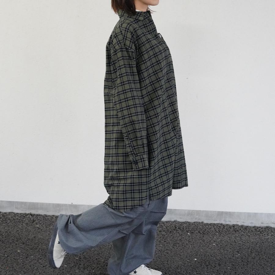 FRED PERRY（フレッドペリー） チェック シャツ ワンピース レディース