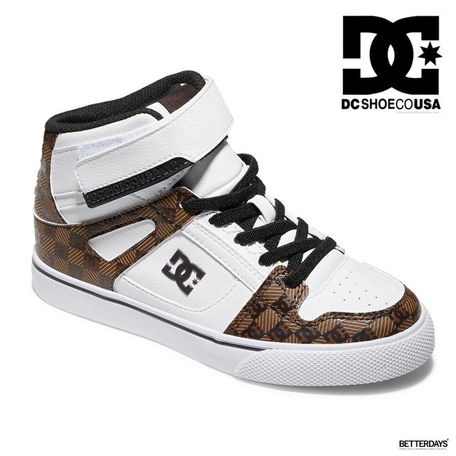 スニーカー ハイカット キッズ ハイカットスニーカー Dcシューズ Dc Shoes Ks Pure High Top Se Ev Sn 24cm Dk Better Days ベターデイズ 通販 Yahoo ショッピング