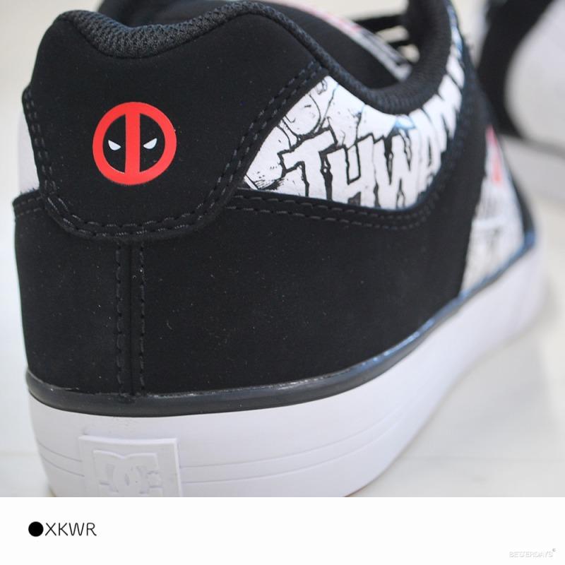 スニーカー メンズ DCシューズ デッドプール マーベル DEADPOOL MARVEL DC SHOES スニーカー DP PURE DM226108 25.5cm~27cm｜betterdays777｜12