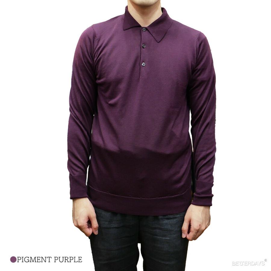 JOHN SMEDLEY 長袖ポロシャツ メンズ ジョンスメドレー ニット JOHN SMEDLEY 長袖ポロシャツ メンズ ジョンスメドレー ニット