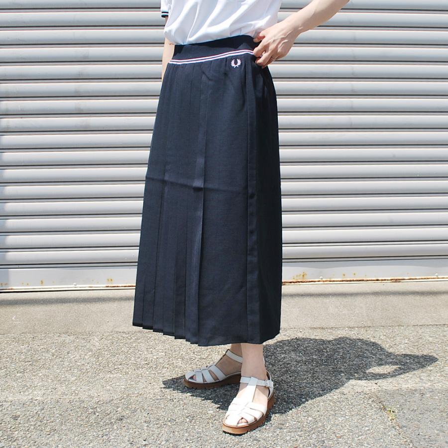 FRED PERRY（フレッドペリー） プリーツ スカート レディース FRED