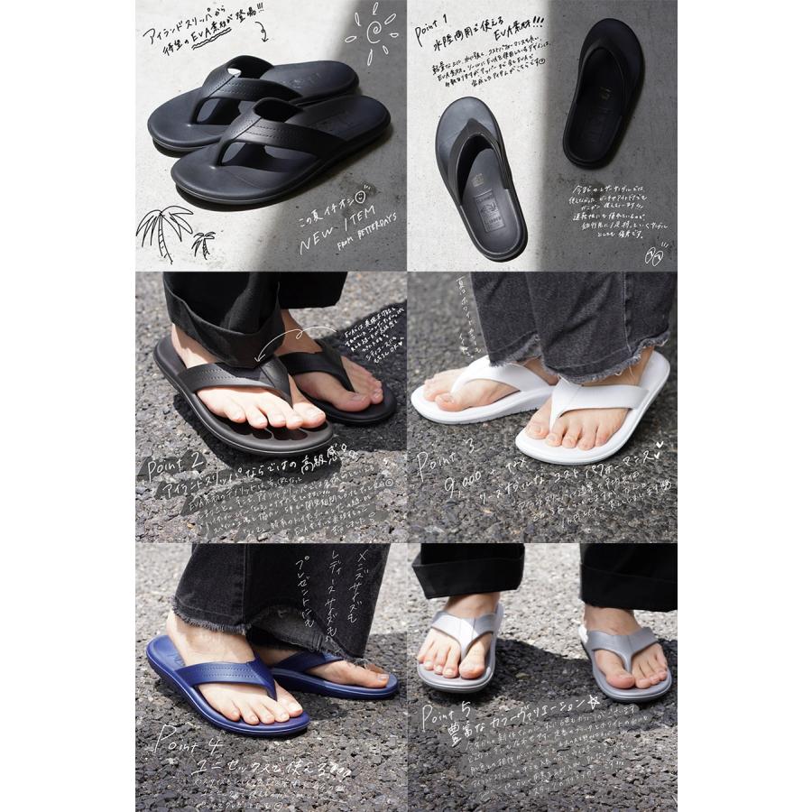 未使用 アイランドスリッパ US10 EVA トングサンダル 水陸両用 ネイビー ISLAND SLIPPER（アイランドスリッパ） トングサンダル ビーチサンダル