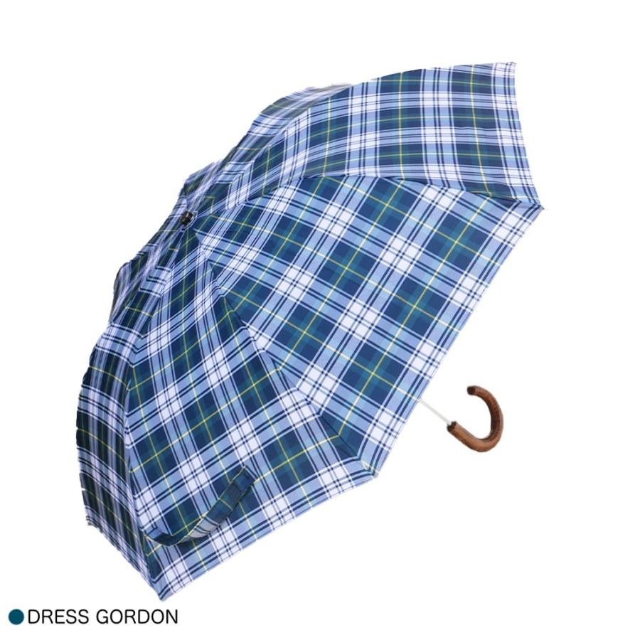FOX UMBRELLAS折りたたみ傘 ネイビーチェック柄 FOX UMBRELLAS（フォックス アンブレラ） 折り畳み傘 メンズ