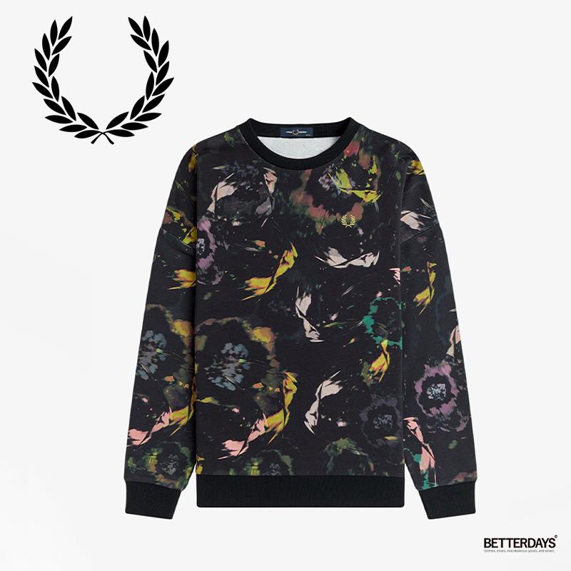 FRED PERRY（フレッドペリー） スウェット トレーナー レディース 花柄