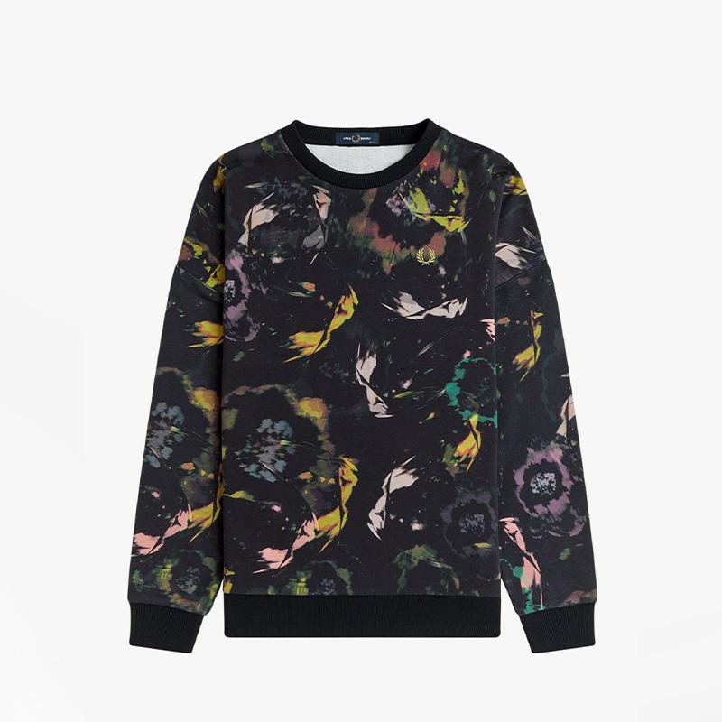 FRED PERRY（フレッドペリー） スウェット トレーナー レディース 花柄