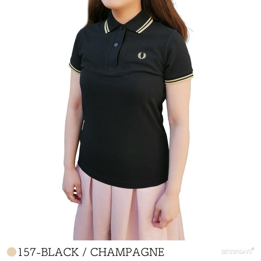 美品　FRED PERRY レディースポロシャツ　G12 ブラック　現行モデル FRED PERRY（フレッドペリー） ポロシャツ レディース FRED PERRY G12