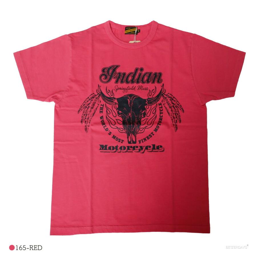 Tシャツ 半袖 メンズ レディース SKULL HEAD インディアンモーターサイクル INDIAN MOTORCYCLE｜betterdays777｜05
