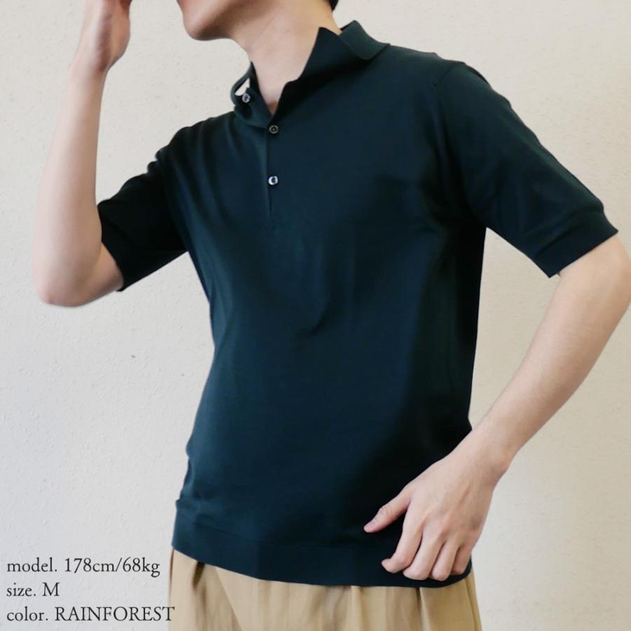 JOHN SMEDLEY オリーブ ポロシャツ　L JOHN SMEDLEY｜ジョンスメドレー日本公式