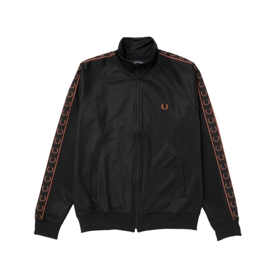 フレッドペリー トラックジャケット Taped Track Jacket(S 198：BLACK): | FRED PERRY JAPAN