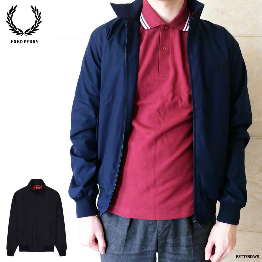 ハリントンジャケット メンズ フレッドペリー イングランド製 スイングトップ MADE IN ENGLAND HARRINGTON 【国内正規品】 FRED  PERRY : j7320 : BETTER DAYS ベターデイズ - 通販 - Yahoo!ショッピング