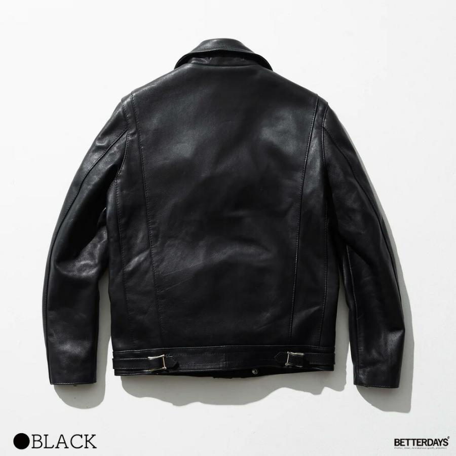 JAMES GROSE ライダース レザージャケット 革ジャン メンズ