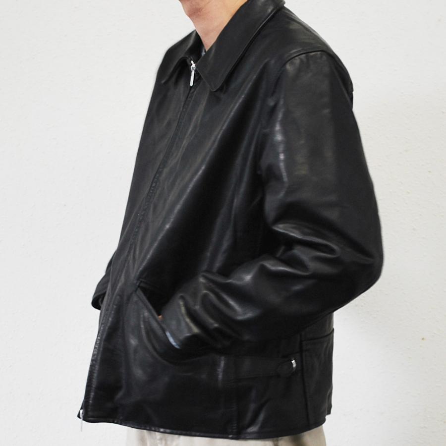 JAMES GROSE CARLTON HORSE LEATHER ライダース レザー JAMES GROSE CARLTON HORSE LEATHER ライダース レザー