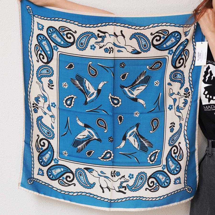 美品　DELBAミラノ　42 アンゴラ　カシゴラ カシミア シルク カシミヤシルク スカーフ ユニセックス ヴィンセンツォ・ミオッツァ