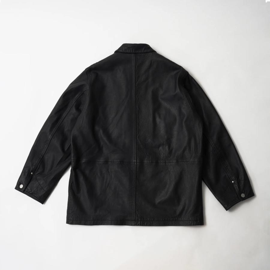 【26AW予約】 カバーオール  ジャグロース JAGROSE COVERALL メンズ ウォッシュレザー RAM LEATHER レザージャケット ラムレザー 羊革【国内正規品】の画像