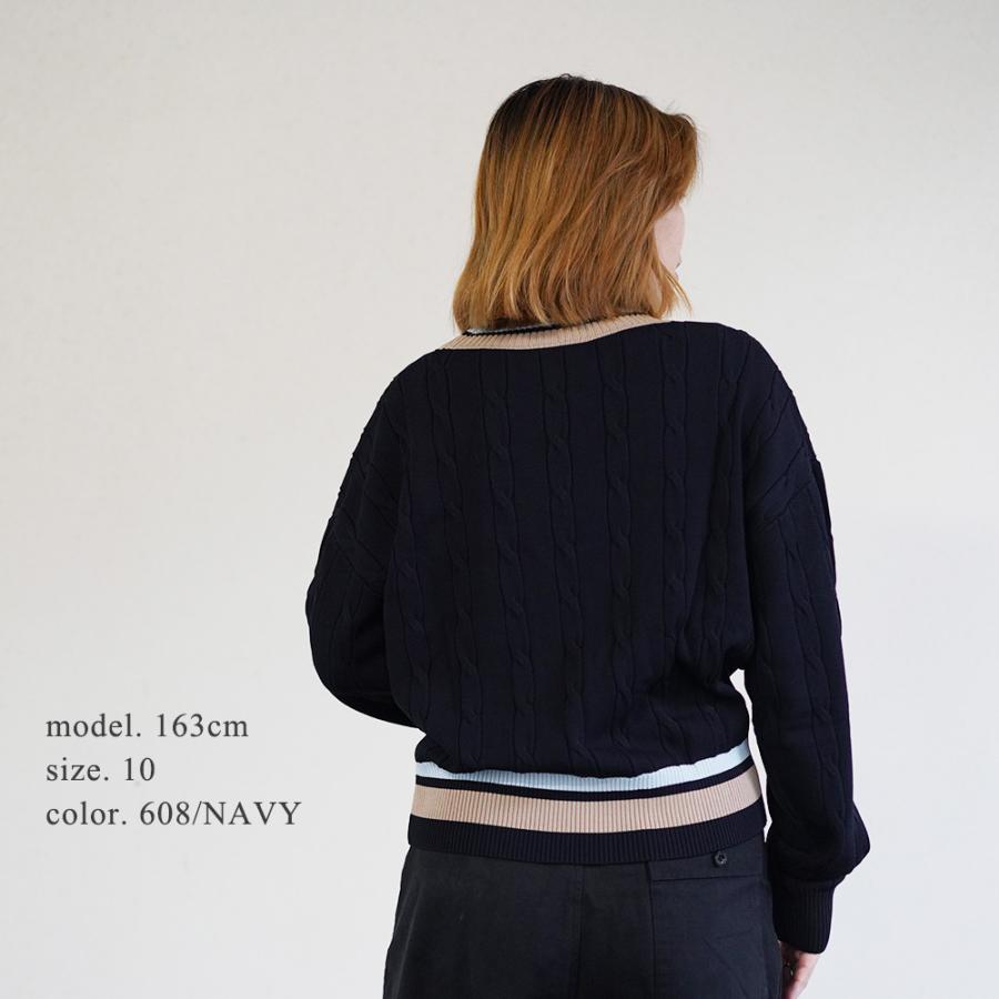 FRED PERRY（フレッドペリー） チルデンニット レディース セーター V
