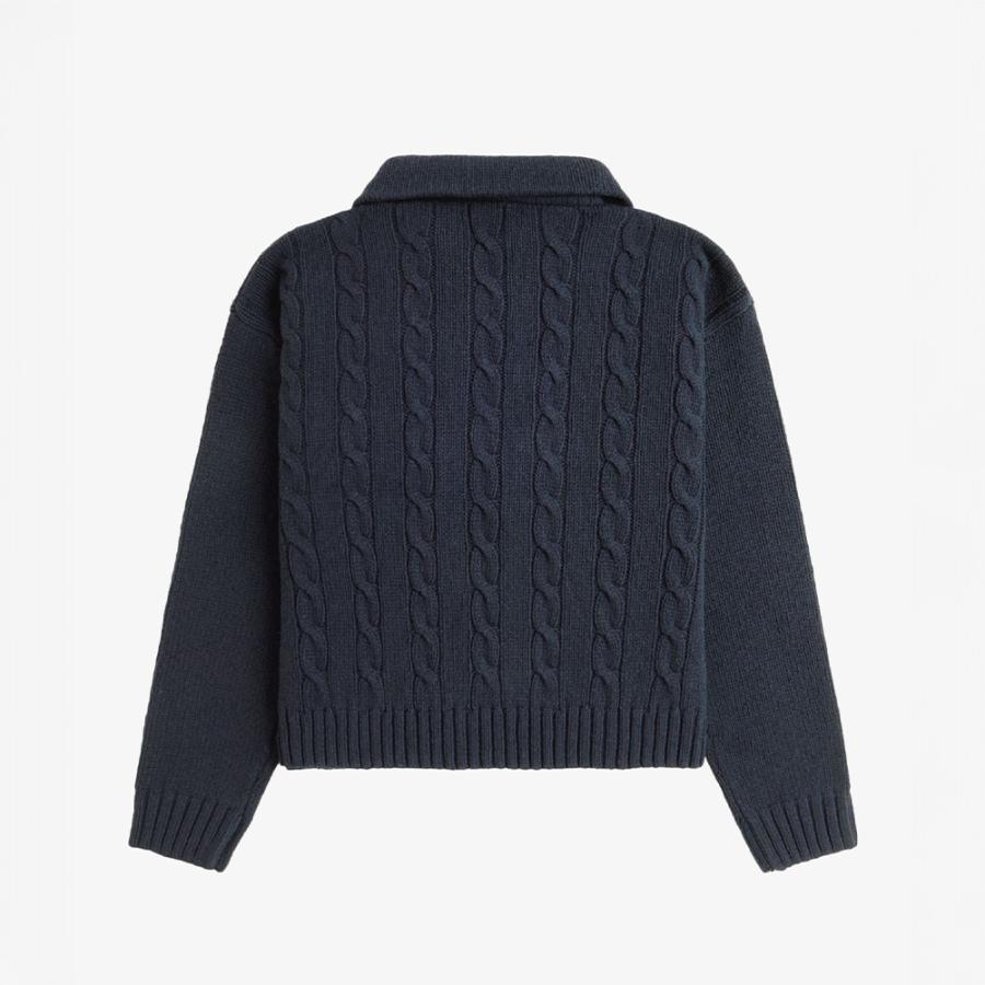 FRED PERRY（フレッドペリー） ハーフジップ ニット レディース