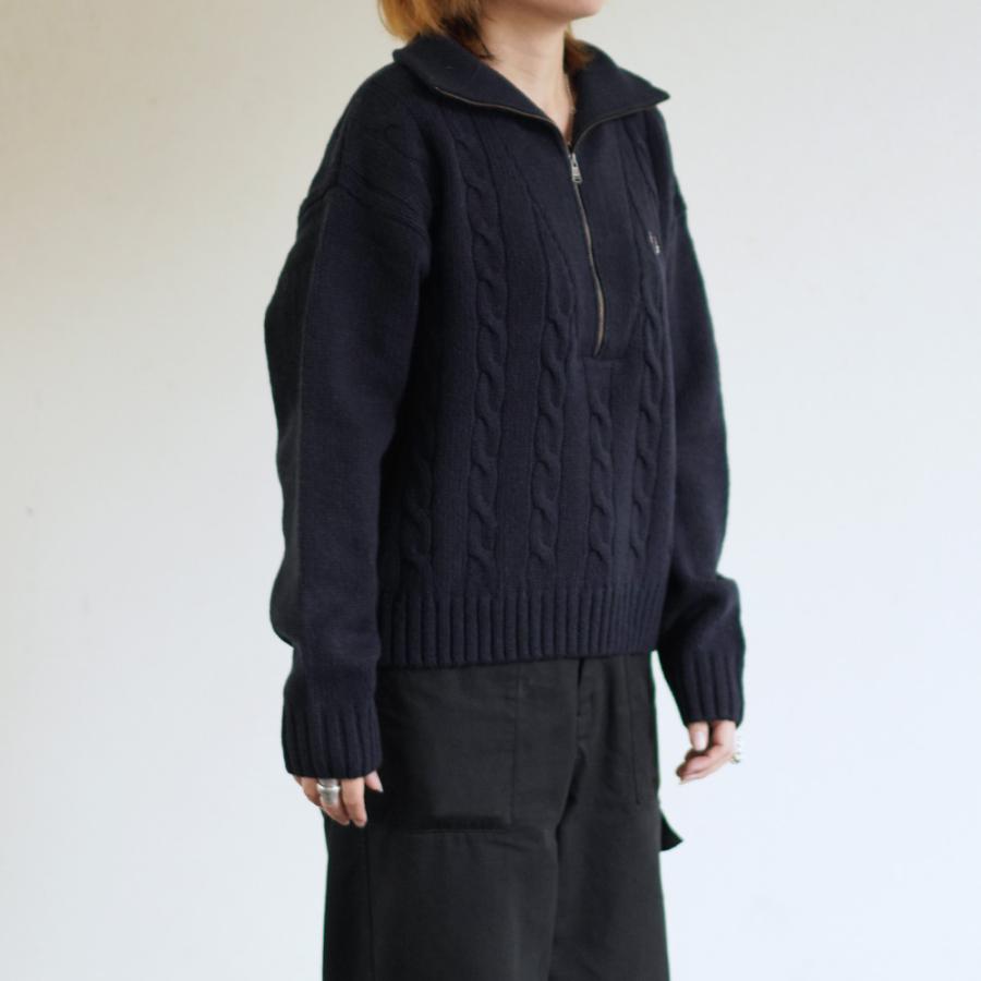 FRED PERRY（フレッドペリー） ハーフジップ ニット レディース