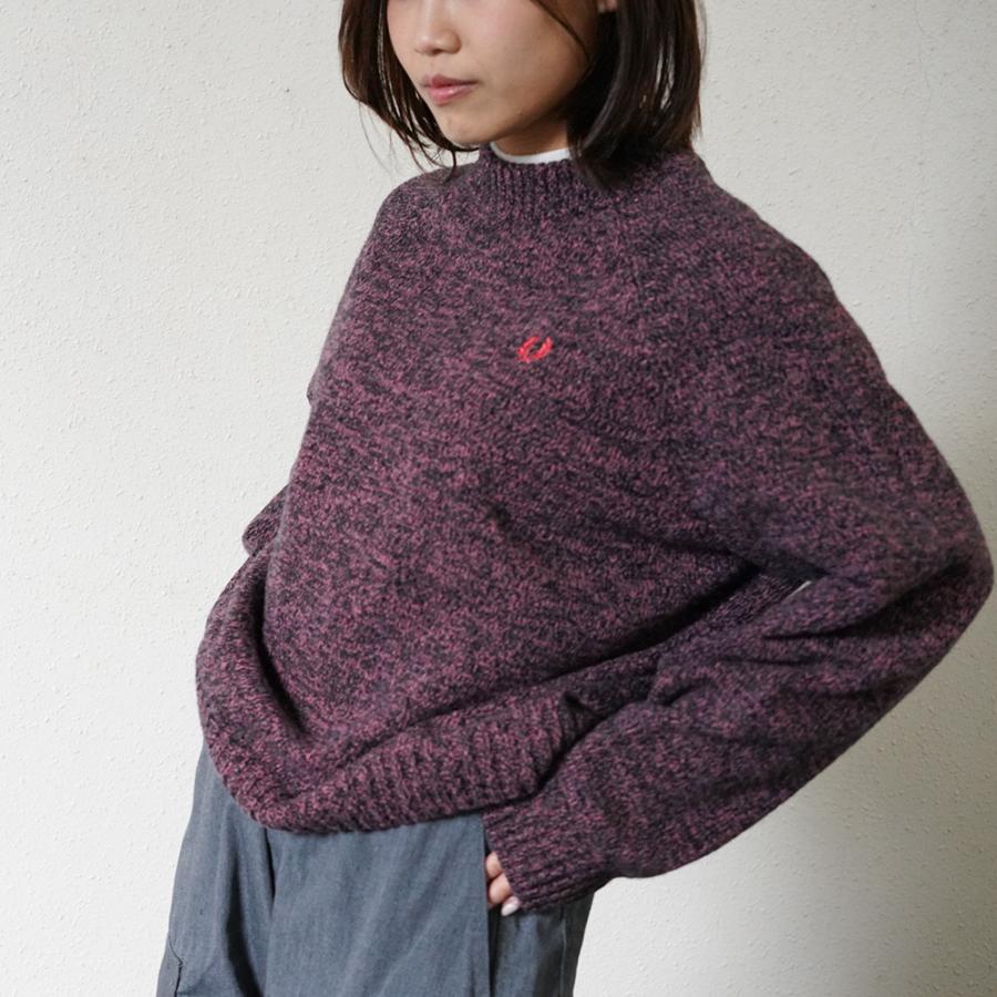 FRED PERRY（フレッドペリー） モックネックニット レディース