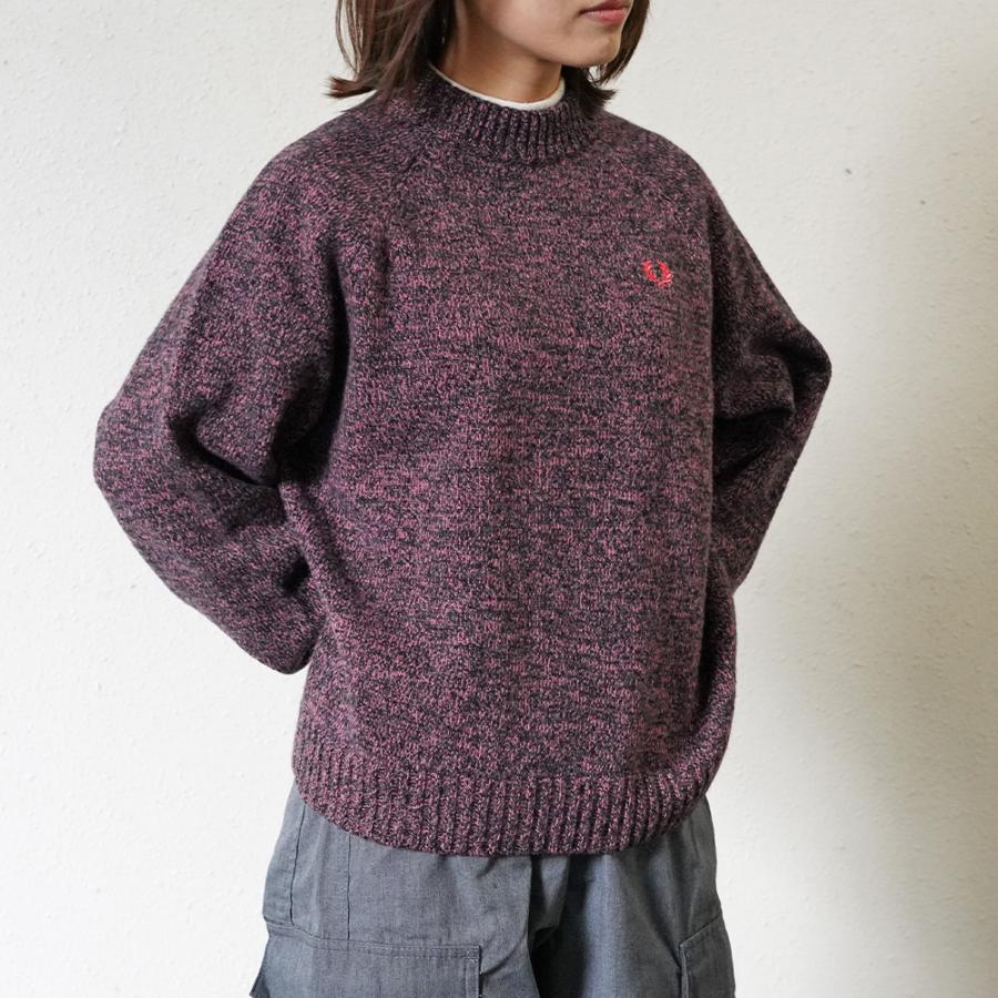 FRED PERRY（フレッドペリー） モックネックニット レディース