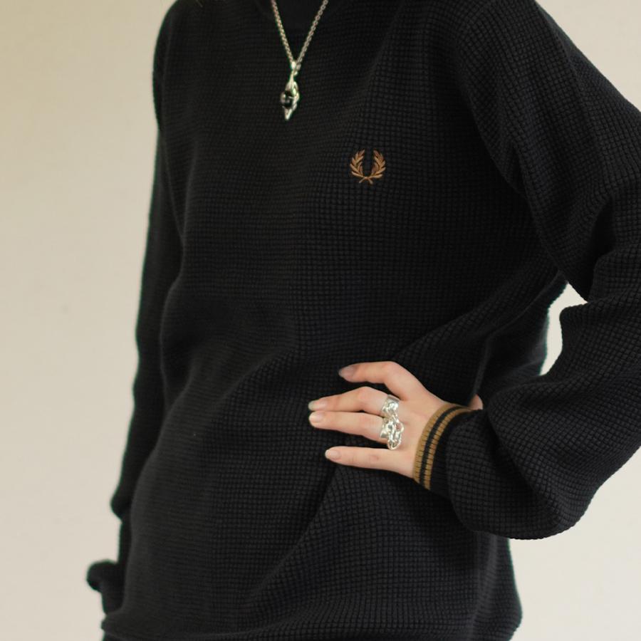 FRED PERRY（フレッドペリー） ニット メンズ クルーネック ワッフル