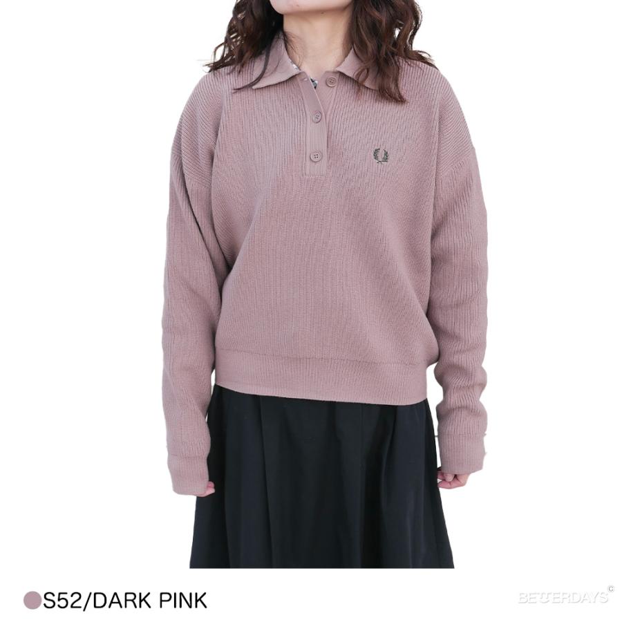 FRED PERRY ニットポロ フレッドペリー レディース トップス FRED PERRY ニットポロ フレッドペリー レディース トップス