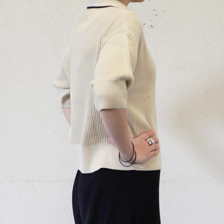 FRED PERRY（フレッドペリー） ニット シャツ レディース 半袖 FRED