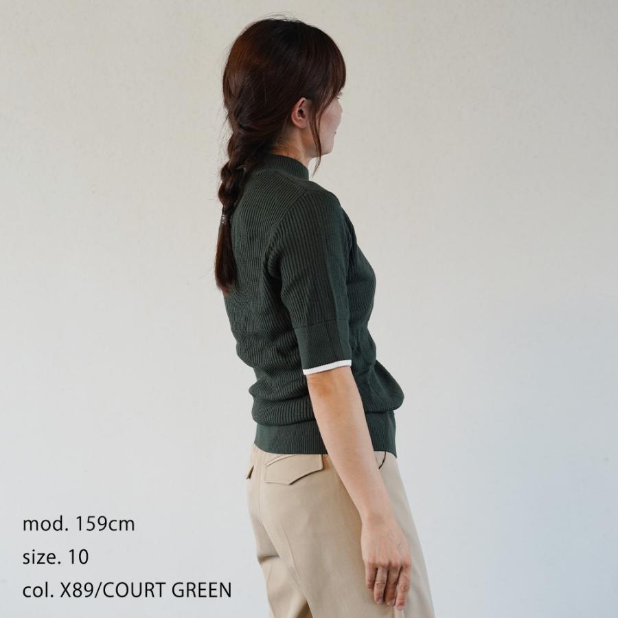 FRED PERRY（フレッドペリー） ニット Tシャツ レディース 半袖 FRED