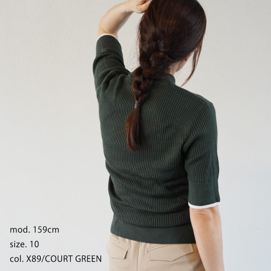 FRED PERRY（フレッドペリー） ニット Tシャツ レディース 半袖 FRED