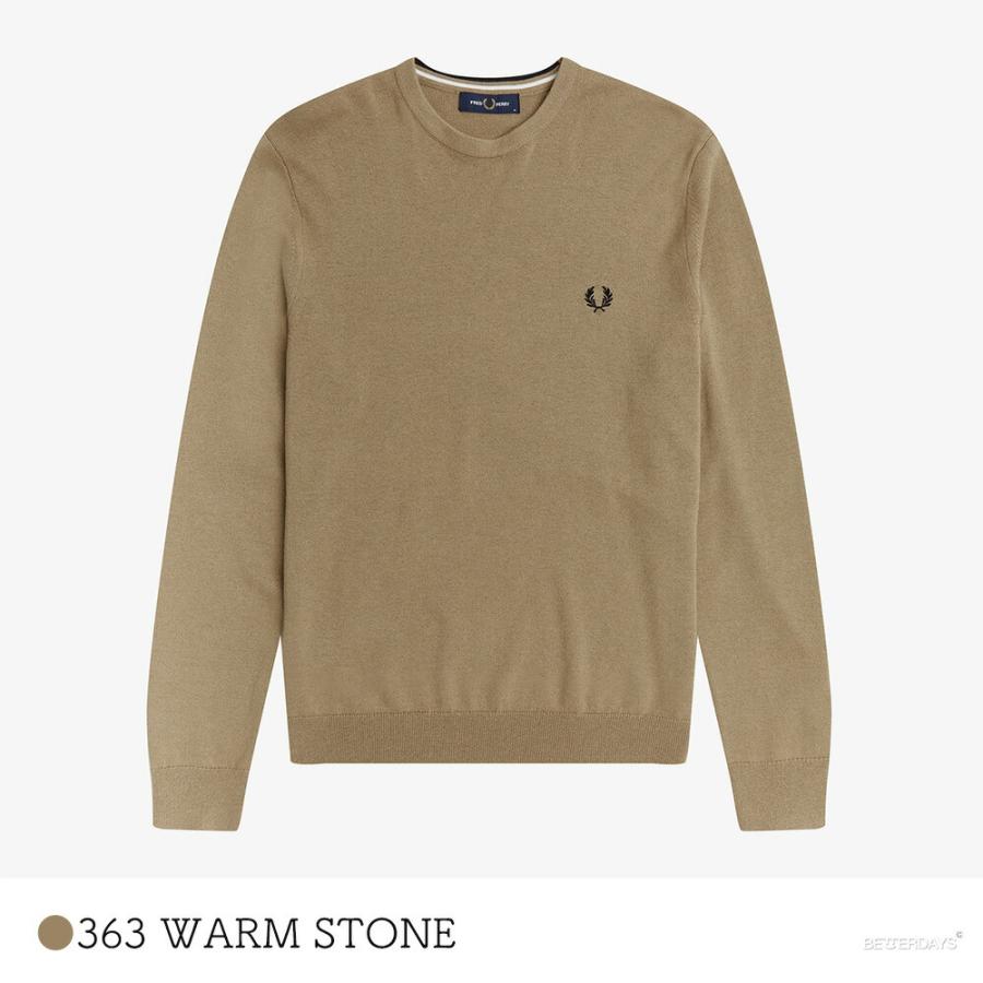 FRED PERRY ニット セーター メンズ フレッドペリー クルー FRED PERRY ニット セーター メンズ フレッドペリー クルー