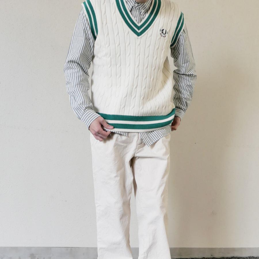 FRED PERRY（フレッドペリー） ニット ベスト ユニセックス FRED PERRY