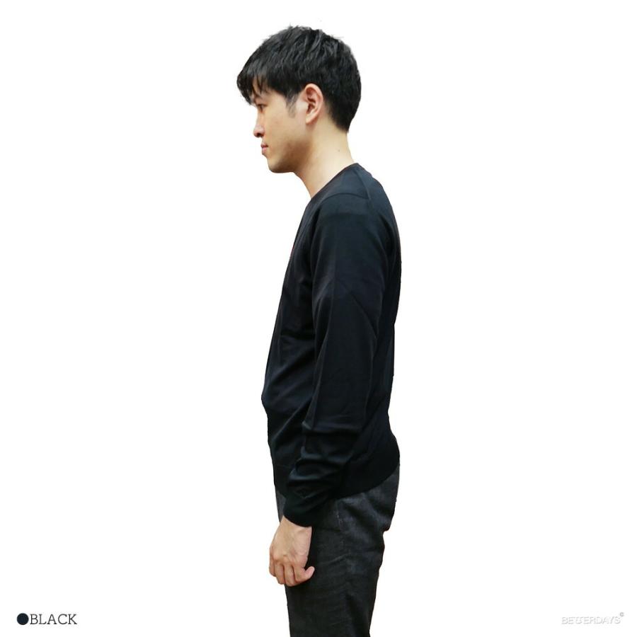 JOHN SMEDLEY（ジョンスメドレー） クルーネックニット メンズ 長袖