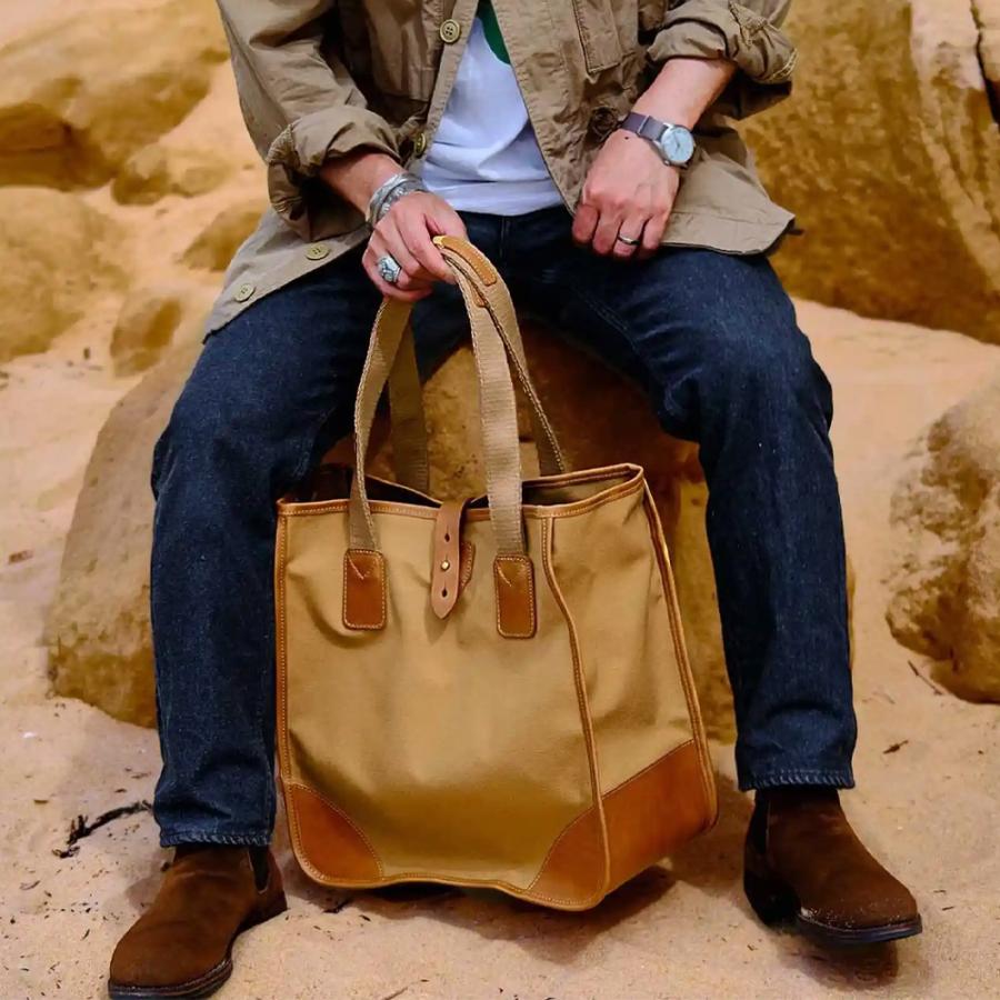 トートバッグ  ベオーマ ベオーマレザーカンパニー ワックスコットンキャンバス テイ BEORMA LEATHER COMPANY The Tay WAX COTTON CANVAS【国内正規品】L0189の画像