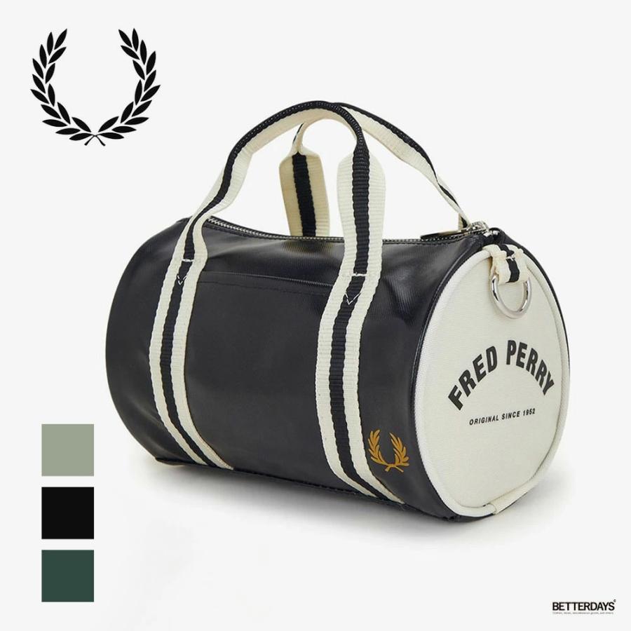 FRED PERRY（フレッドペリー） ミニバレルバッグ ボストンバッグ