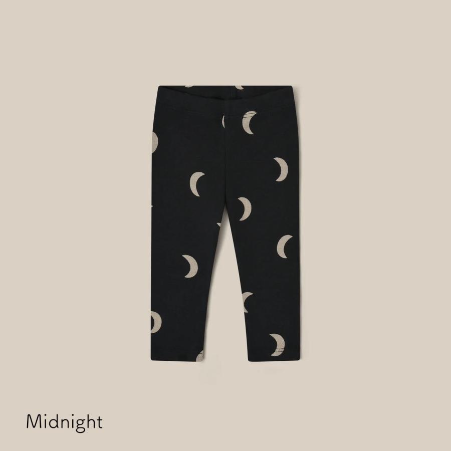 レギンス キッズ ベビー オーガニックズー Organic Zoo Black Midnight